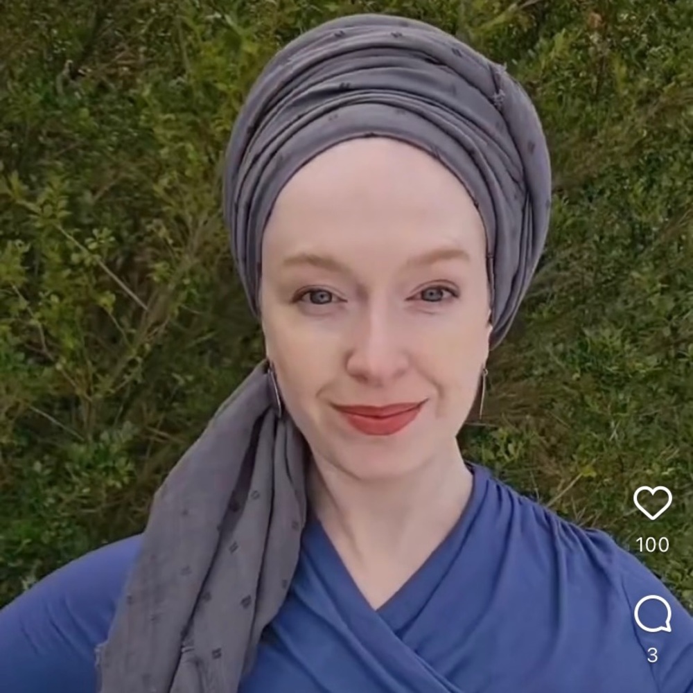 Wrapunzel Fancy Farmhouse Head Wrap GREY!